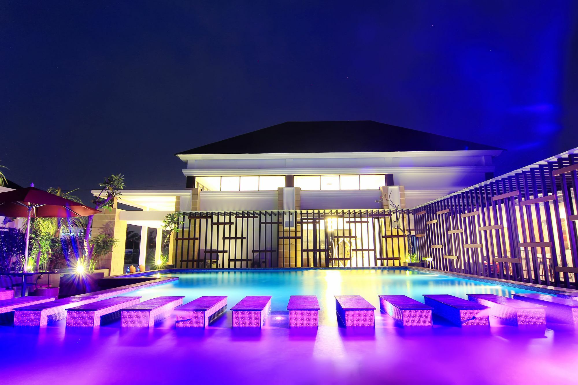 The Baliview Luxury Villas & Resto Pekanbaru Extérieur photo